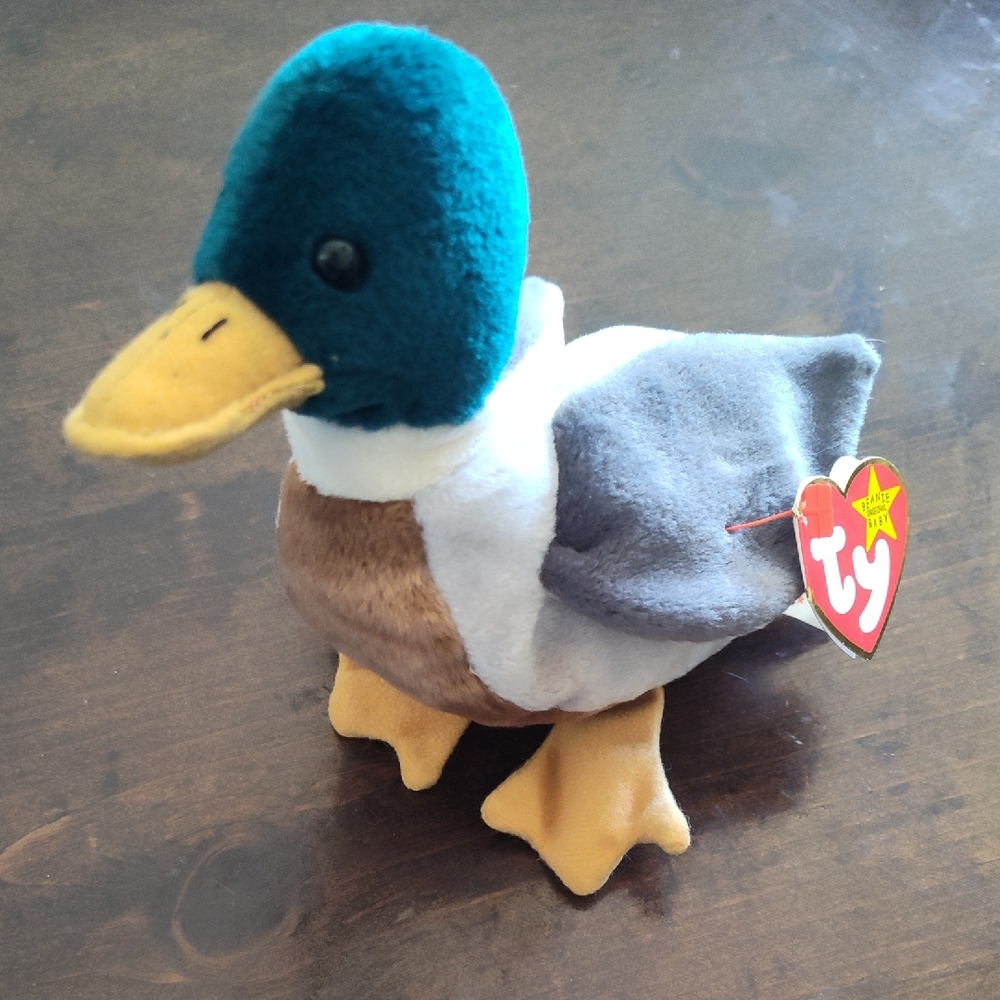 Ty Beanie Baby Jake The Duck
